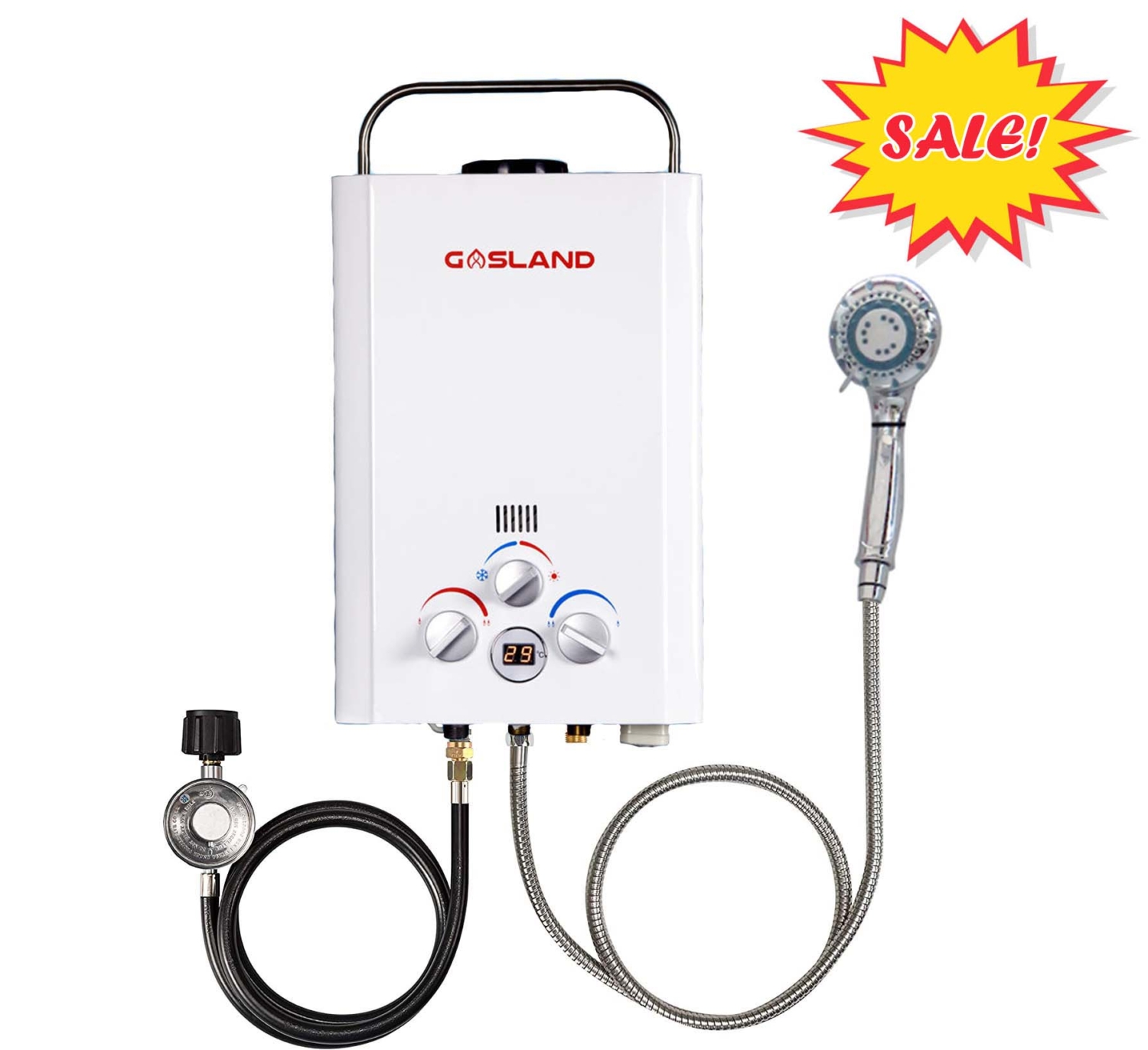 Portable Outdoor Gas Hot Water Heater - The Gas Shop